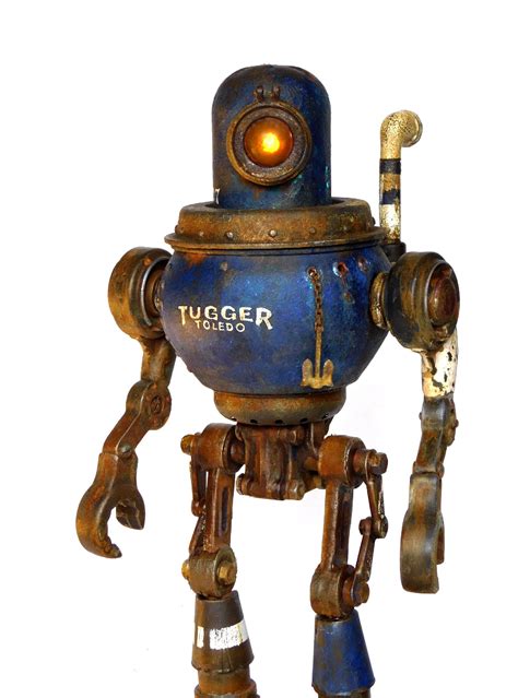Mar 6th 2023. . Steampunk robot miniatures